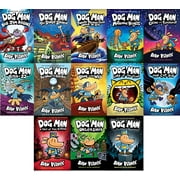 Dog Man Complete Series Books 1-13 Set by Dav Pilkey Dogman