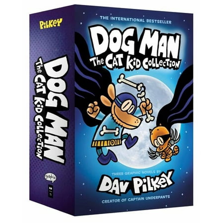 Dog Man: Dog Man: The Cat Kid Collection #4-6 Boxed Set (Hardcover)