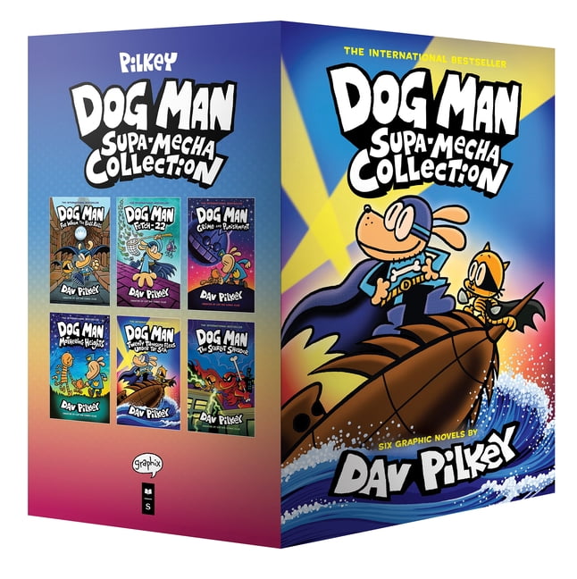 Dog Man Dog Man Supa-Mecha Collection (Dog Man #7-12 Box Set