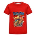 thumbnail image 1 of Dog Man Fire Squad Graphic Shirt for Kids – Boys Girls T-Shirt Tee Top with Bold Heroic Print, 1 of 4