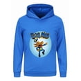 thumbnail image 1 of Dog Man Flying Hero Pose Kids Hoodie – Bold Comic Action Shirt for Boys & Girls, 1 of 4