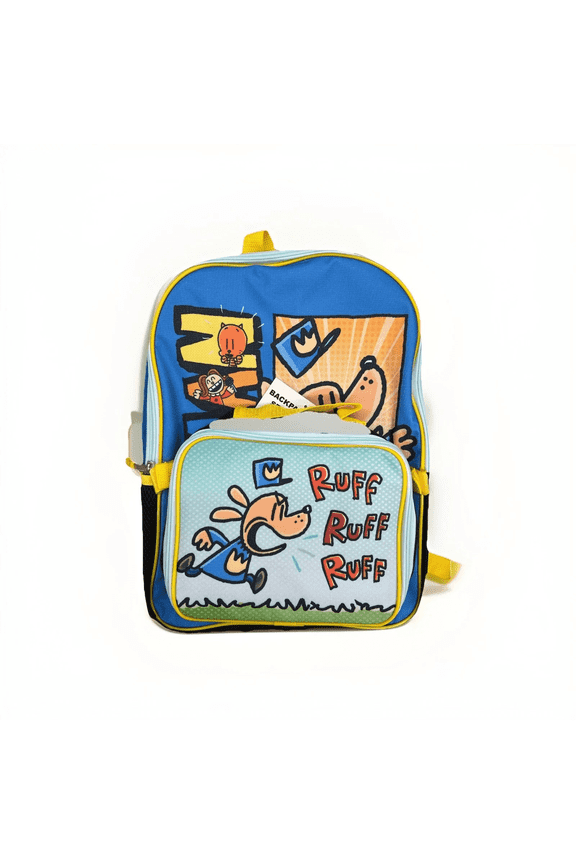 Full Size 16 Inch Backpack with Detachable Lunch Box