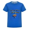 thumbnail image 1 of Dog Man Kicking Action Pose Kids Shirt – Energetic Boys Girls T-Shirt Graphic Tee Top for Comic Fans, 1 of 4