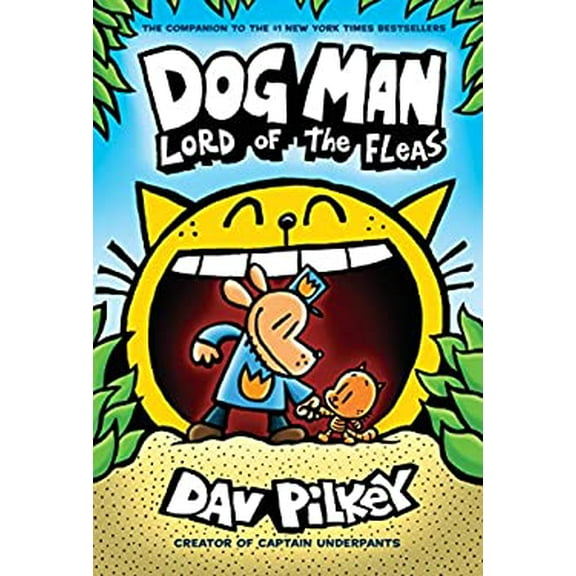 Pre-Owned Dog Man: Lord of the Fleas: A Graphic Novel (Dog Man #5): From the Creator of Captain Underpants: Volume 5 (Library Binding) 1338290916 9781338290912