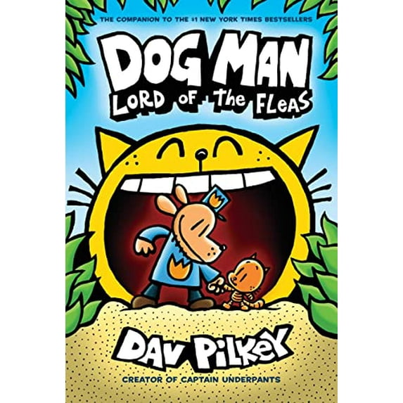Pre-Owned Dog Man: Lord of the Fleas: A Graphic Novel (Dog Man #5): From the Creator of Captain Underpants, 5 (Hardcover) 0545935172 9780545935173