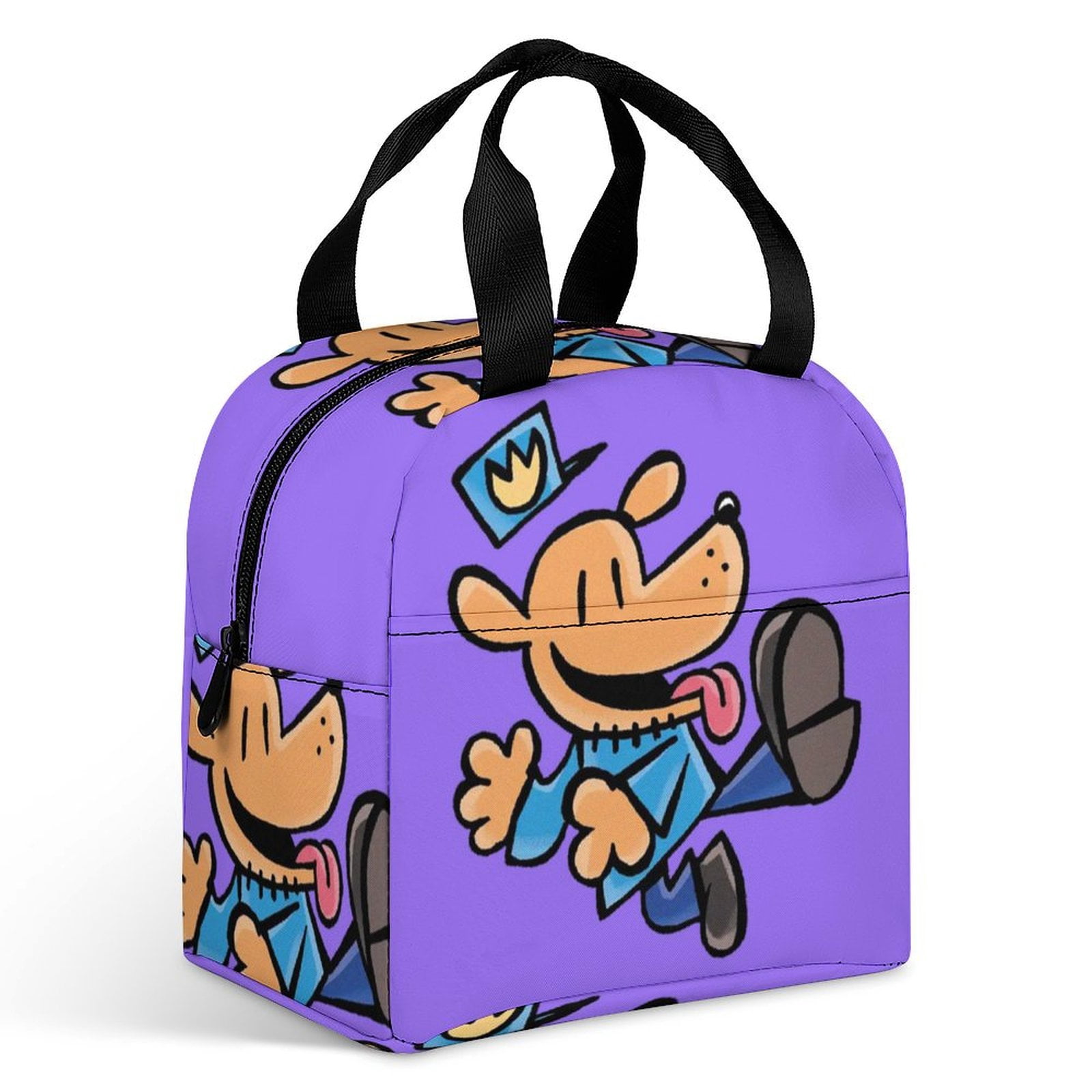 Dog Man Lunch Bag Reusable Lunch Box Container Bag Insulated Meal Tote ...