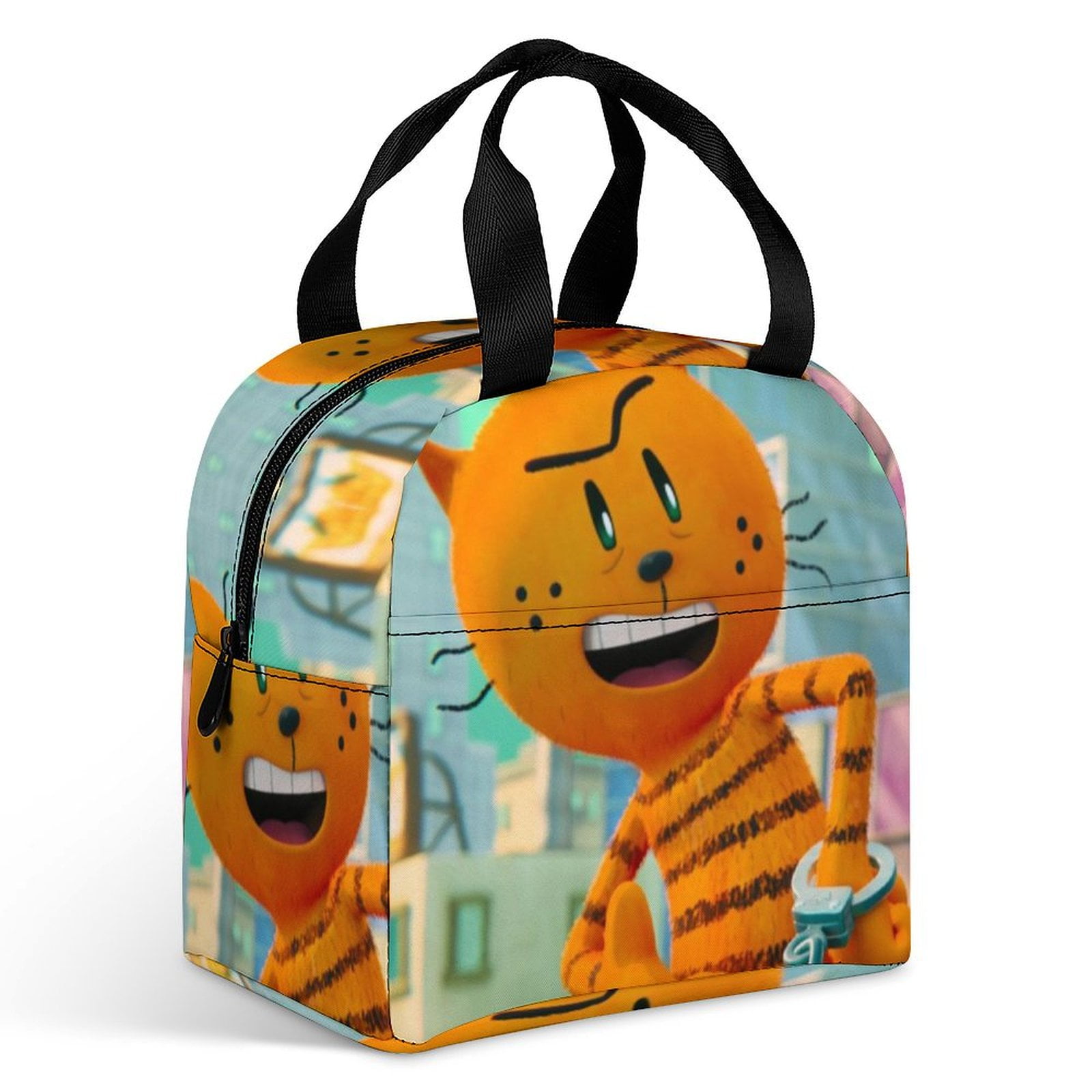 Dog Man Lunch Bag Reusable Lunch Box Container Bag Insulated Meal Tote ...