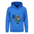 thumbnail image 1 of Dog Man Mask Costume & Bones Kids Hoodie – Hero Style Comic Sweatshirt for Boys & Girls, 1 of 4