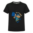 thumbnail image 1 of Dog Man Mask Costume and Bones Shirt – hero Style Kids Boys Girls T-Shirt Tee Top for Playtime, 1 of 4