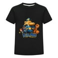 thumbnail image 1 of Dog Man Smiling Group Friends Artwork Kids T-Shirt – Soft Boys Girls Comic Tee Top for Daily Wear, 1 of 4