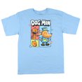 thumbnail image 1 of Dog Man T-Shirt Big Boys' Petey and Dog Man Short Sleeve Graphic Top, 1 of 5