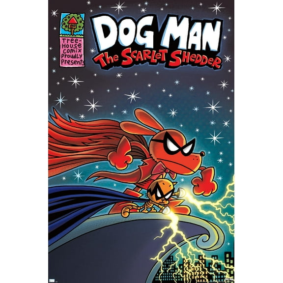Dog Man - The Scarlett Shedder Wall Poster, 22.375" x 34"