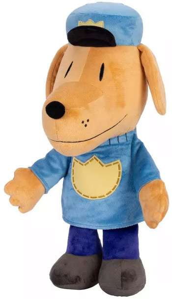 Dog Man Weighted Plush