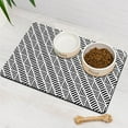 thumbnail image 1 of Dog Mat Pet Feeding Mat for Food and Water Absorbent 20x12in Quick Dry Dog Water Bowl Mat, 1 of 6