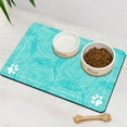 thumbnail image 1 of Dog Mat Pet Feeding Mat for Food and Water Absorbent 20x12in Quick Dry Dog Water Bowl Mat, 1 of 6