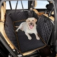 thumbnail image 1 of Dog Mat for Car,Dog Bed for Car Back Seat,Hard Bottom Car Seat Cover for Dogs,Pet Hammock(Black, for Back seat Cover), 1 of 9