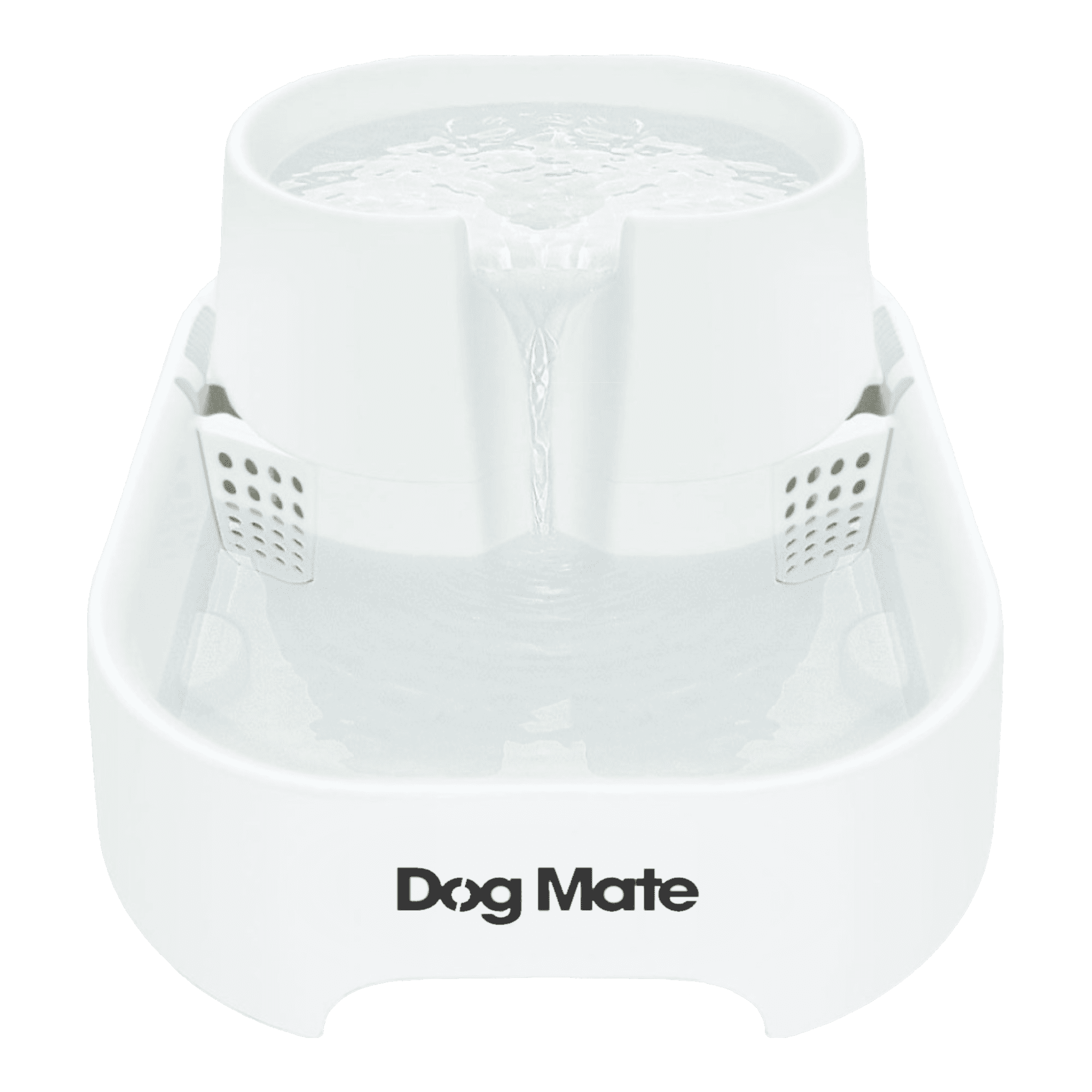 Dog H20 Large Dog Water Fountain 6 Liter - Automatic Filtered Pet Water  Fountain for Dogs Raised Bowl Water Dispenser for Large Pets, Water Level