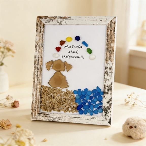 Dog Memorial Picture Frame, Picture Frame, Wall Mount And Tabletop Frame, Suitable for Recording Graduation Photos, Daily Life and Family Events, Black