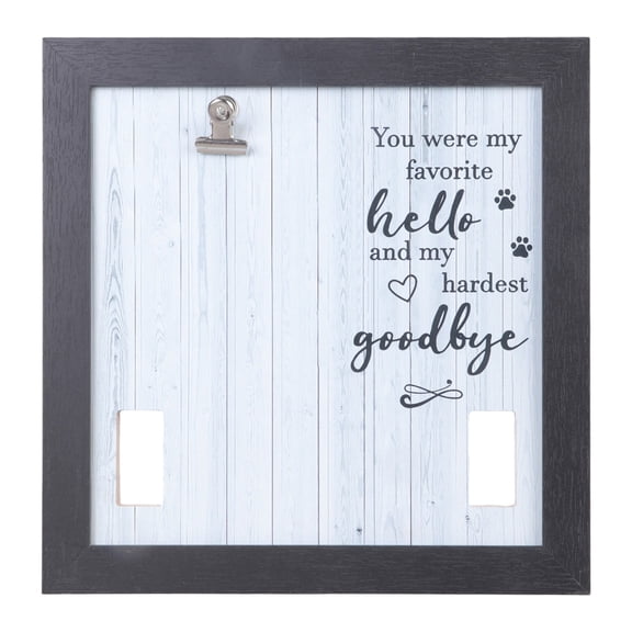 Dog Memorials Picture Frame Pet Collar Memorials Frame Gift Pet Loss Gift for Grieving Friend Remembrance Sympathy Gift