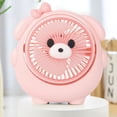 thumbnail image 1 of Dog Mini Fan, USB Charging, 3 Adjustable Angles, Handheld & Desktop Fan, Household Bedhead Fan, 1 of 4