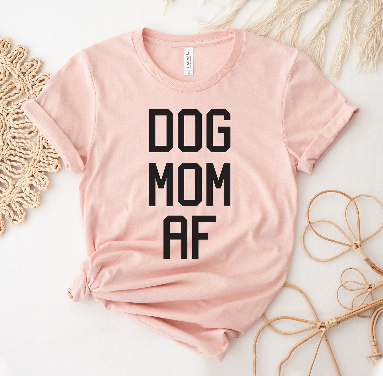 Womens Dog Mom Af T-Shirt Womens Dog Mom Af T-Shirt