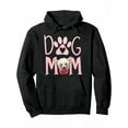 thumbnail image 1 of Dog Mom Chinese Crested Cute Paw Print Dog Lover Design Pullover Hoodie 250g Casual Black Sweatshirt With Pockets Cozy Cotton Long Sleeve Hoodies For Men Birthday Gifts Holiday GiftsSJ, 1 of 5