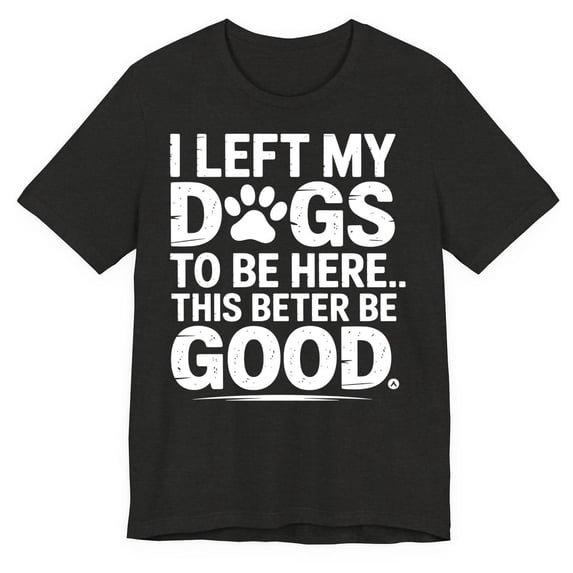 Dog Mom Dad Retro Modern Graphic T-Shirt Size S-5XL