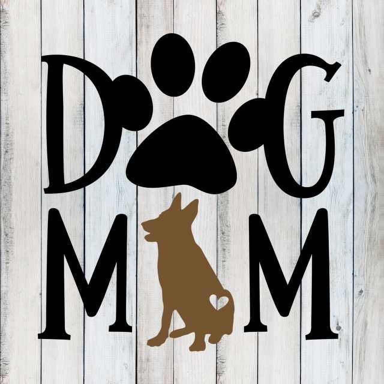 Personalized Dog Name Doormat, Funny Dog Welcome Mat With Dog Silhouette,  Gift for Dog Mom 