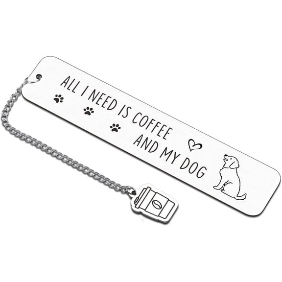 Dog Mom Gifts for Women Dog Coffee Lovers Gift Ideas Funny Book Marks for Reading Women Birthday Gifts for Women Book Lovers Friends Christmas Stocking Stuffers Relaxing Gifts for Women Thanksgiving