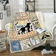 thumbnail image 1 of Dog Mom Gifts for Women, Gifts for Dog Moms, Dog Lovers Gifts for Women, Dog Mom Gift for Christmas Mothers Day, Best Dog Mom Birthday Blanket 60 x 50 (zjm154,50"x 60"), 1 of 6