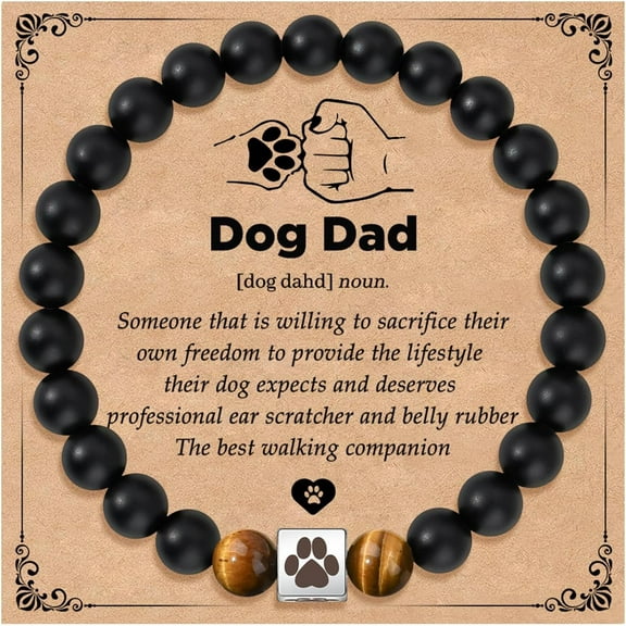 Dog Mom Gifts for Women, Dog Dad Gifts for Men, Dogs Mom/Dad Bracelet, Best Dogs Lover Charm Bracelet Gift