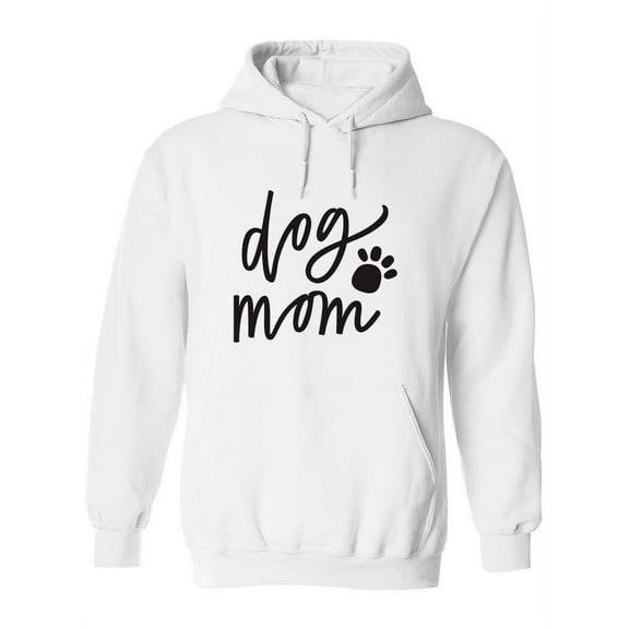Dog Mom. Hoodie Women -Image by Shutterstock, Female Large