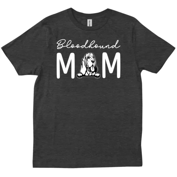 Dog Mom Lover Fur Mama Bloodhound Cute Gift For Her T-Shirt Unisex S-5XL Hot Trending Shirt, Vintage Birthday Gift