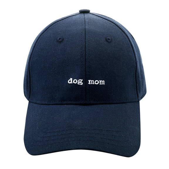 Dog Mom Navy Baseball Hat