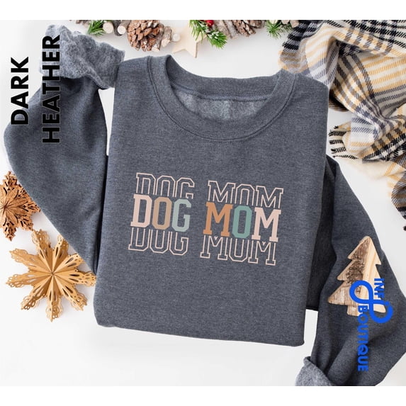 Cur Gift Dog Mom Pet Lover Gift Graphic Sweatshirt - Walmart.com