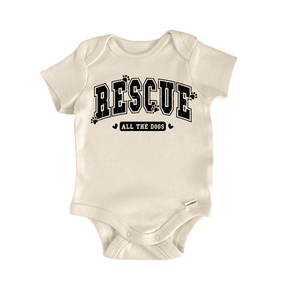 Dog Mom Pet Rescue - Baby Bodysuit
