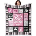 thumbnail image 1 of Dog Mom Sherpa Blanket Dog Mom Gifts for Women Birthday Gift for Dog Mom World''s Best Corgi Mom Ever 50\u201dx60\u201d Blanket Gifts for Dog Lovers Gifts for Corgi Lover, 1 of 5