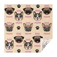 thumbnail image 1 of Dog Mom Square Tablecloth,Waterproof Square Table Cover,Wipeable Spillproof Washable Table Cover for Home Kitchen Party Decor 60"x60"(152x152cm), 1 of 6
