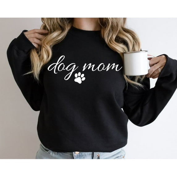 Dog Mom Sweatshirt, Dog Sweatshirt, Dog Mom Gift, Dog Paw Sweatshirt, Dog Mom, Dog Mom Shirt, Dog Mom Sweatshirt for Women