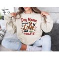 thumbnail image 1 of Dog Mom Sweatshirt, Saying Dog Mama Hoodie,World Animal Day T-Shirt, Dog Saying Shirts, Dog Gift, Mama All Size S-5Xl, 1 of 5