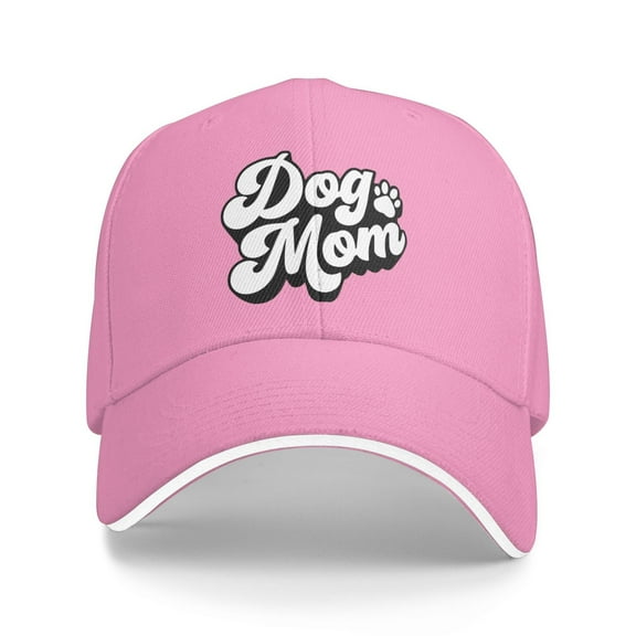 Dog Mom Unisex Adult Baseball Caps Adjustable Casquette Dad Hat Sandwich Cap Outdoors Headwear