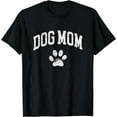 thumbnail image 1 of Dog Mom - Vintage Distressed Design - Funny Dog Paw T-Shirt Black Medium, 1 of 4