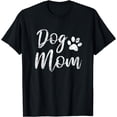 thumbnail image 1 of Dog Mom - Vintage / Worn Design - Funny Dog Paw - Classic T-Shirt, 1 of 4