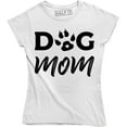 thumbnail image 1 of Dog Mom With Pet Footstep For Dog Lovers Women's Gift T-Shirt, 1 of 4