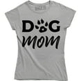 thumbnail image 1 of Dog Mom With Pet Footstep For Dog Lovers Women's Gift T-Shirt, 1 of 4