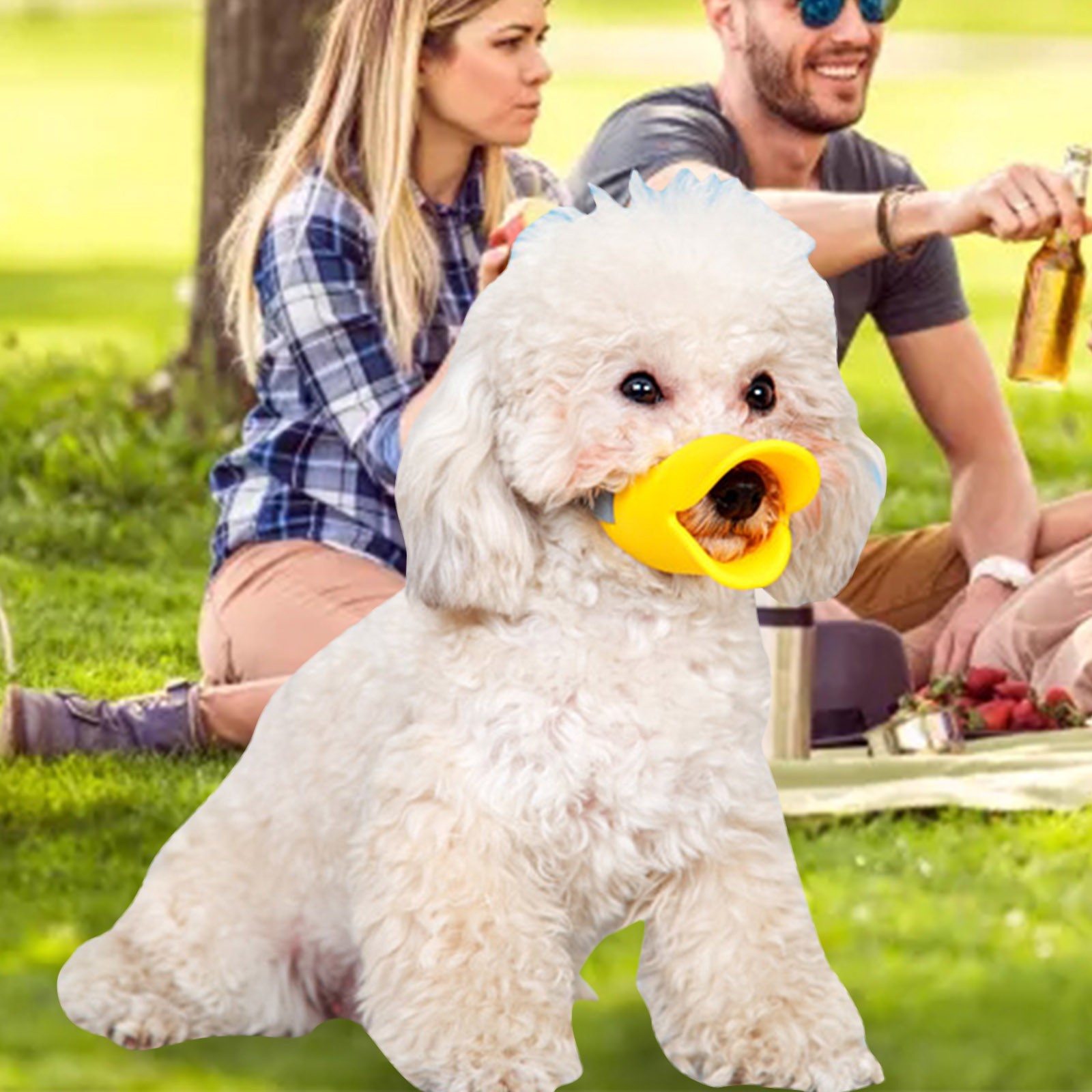 Dog Mouth Cover To Biting Barking And Eating Mistakes Pet Muzzle For