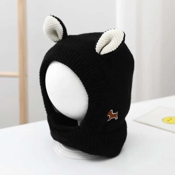 Dog Muffs Noise Protection Winter Neck and Ear Warmer for Pets Cat Dogs Stress Anxiety Relief Hood Warm Knitted Hat