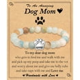 thumbnail image 1 of Dog Mum Gift . Women's Beaded Bracelet - Perfect Gift for Birthday, Christmas, Valentine's Day and Mother's Day, 1 of 5