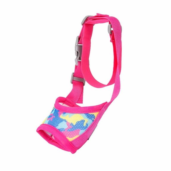 Dog Muzzle, Adjustable Breathable Dog Muzzle For Biting Chewing ...