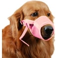 thumbnail image 1 of Dog Muzzle, Adjustable Pets Muzzle Mesh Breathable Nylon Soft Muzzle Anti-Biting Barking Mouth Cover for Small Medium Large Extra Dog, 1 of 6